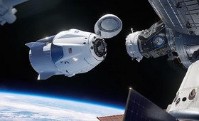 Crew Dragon с международным экипажем состыковался с МКС