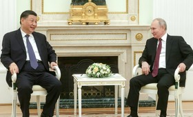 В Кремле заявили, что Путин и Си Цзиньпин не обсуждали украинский мирный план