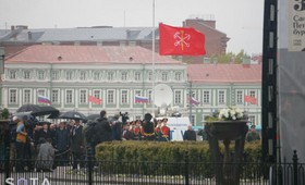 Губернатор Беглов оконфузился на церемонии, посвящённой 319-летию Санкт-Петербурга: не смог поднять флаг