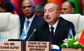 Алиев сообщил, что Азербайджан несколько дней назад восстановил суверенитет