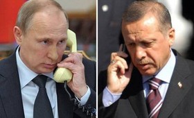 Путин и Эрдоган провели телефонный разговор и обсудили конфликт на Украине