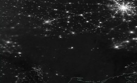 NASA опубликовало снимок из космоса погрузившейся во тьму Украины
