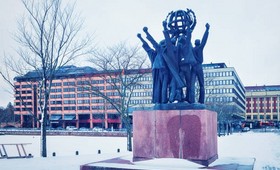 В Хельсинки демонтировали советский памятник